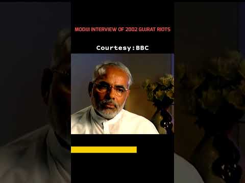 Modiji interview to bbc about the 2002 gujarat riots. #viral #shorts #modiji #bbc
