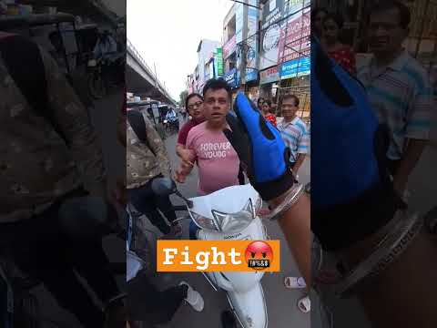 Full video on channel Fight 🤬 #viral #bike #roadrage #fight #as200 #rider #trending #trendingshorts