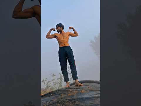 💪🔥🥶 BEST WORKOUT WITHOUT GYM Desi vibe 👌🏻 #shorts ##trending #viral #desi