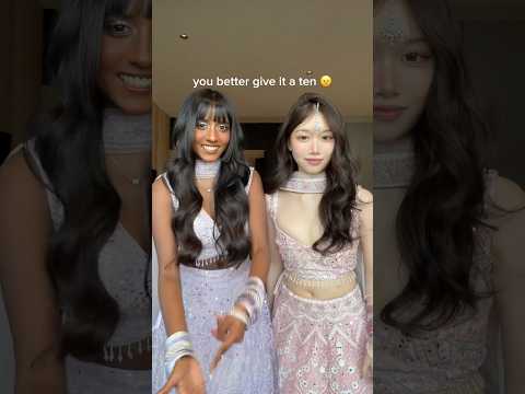 my Indian friend turned me into a desi princess for Diwali 🪔💗