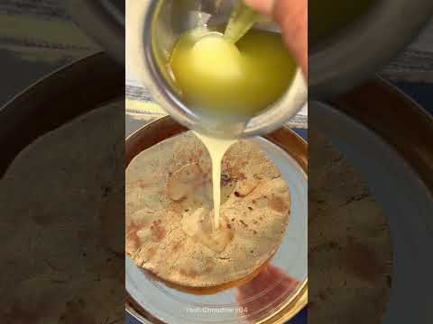 घर का खाना 😍 #desi #khana #homemade #home #food #rajasthani #youtubeshorts #shorts #ghee #foodclips