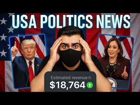 How I Made $18,764 with Viral USA Politics News Niche Using AI (Step-by-Step Guide)