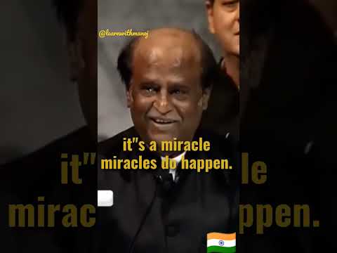 Miracles Do Happen – Rajnikanth | #shorts | #viral