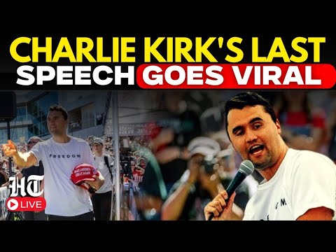 LIVE | Charlie Kirk’s Explosive Speech Before Assassination Goes Viral | Turning Point USA | Trump