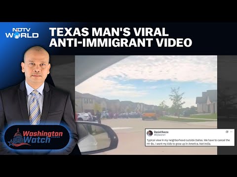 ‘Want Kids in America, Not India”: Texas Man’s Viral Anti-Immigrant Rant | Washington Watch