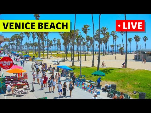 π΄ Los Angeles Live Cam Β· Venice Beach Β· Venice V Hotel Β· Live Camera Stream