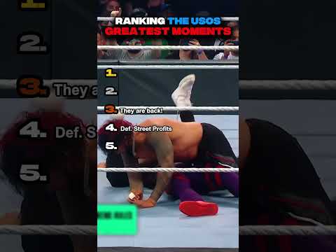 Ranking The Usos BEST Moments