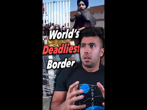US Donkey Process in 59 seconds! World’s Deadliest Border!!