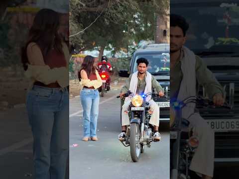 देसी है मेडम ग़रीब नहीं 🙏🔥 #random #reaction #trending #desi #viralreels #bullet #scorpio #video