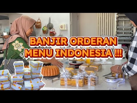 BANJIR ORDERAN‼️‼️‼️ MENU MAKANAN INDONESIA DI CHINA🥰🥰🥰