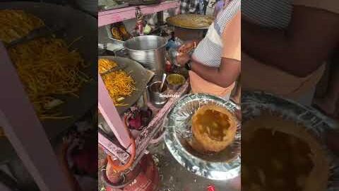 10 ru ki 10 panipuri #minivlog #streetfood #chillipanipuri #indianricedish #dillistreetfood #desi