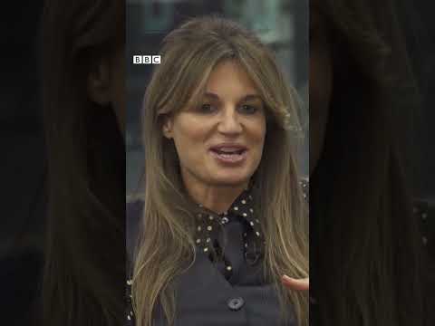 Jemima Goldsmith sings in Urdu in an interview with BBC’s Emb Hashmi
