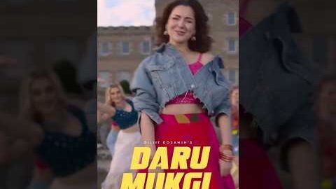 Daaru Mukgi 🔥| Haniya Aamir x @diljitdosanjh | New Punjabi Song 2025 | #darumukgidiljitdosanjh