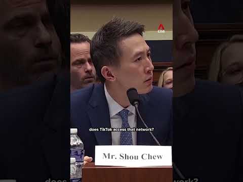 TikTok’s CEO was asked if the app accesses Wi-Fi at a US congressional hearing on Mar 23.