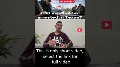H-1B Visa Holder Questioned for 4 Hours — Staying Calm and Presenting Documents #ice #h1bvisa