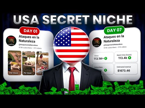 Goldmine USA-Based Secret YouTube Niche  📈 Viral Faceless USA based Ai Niche in 2026  🔥