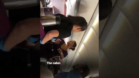 A viral video shows two passengers on a Vistara flight engaged in a heated argument
