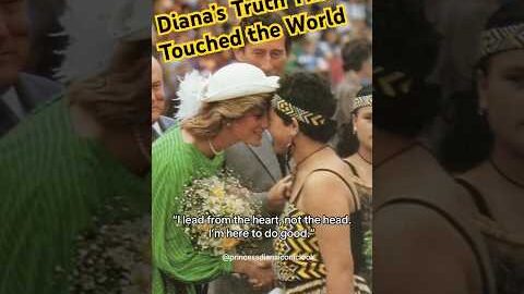 Diana’s truth that touched the world🫶🏻#princessdiana#fyp#shorts#humanity#trending#love#uk#ytshorts