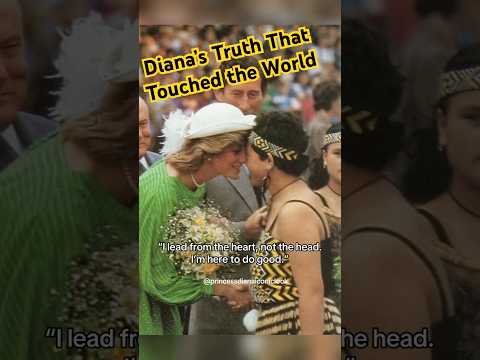 Diana’s truth that touched the world🫶🏻#princessdiana#fyp#shorts#humanity#trending#love#uk#ytshorts