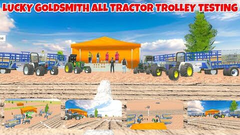 Lucky Goldsmith Dinosaur Group Harrow Trolley Tournament in Indian Desi Life Simulator 3d😱