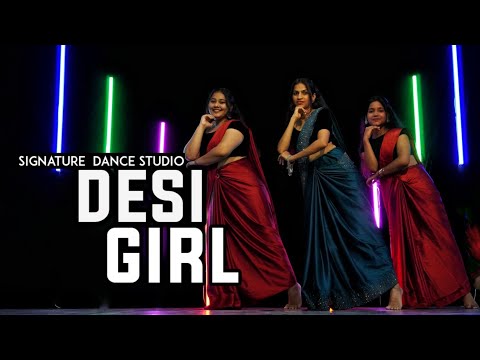 Desi Girl Dance | Dostana | Cover Video | Signature Dance Studio |