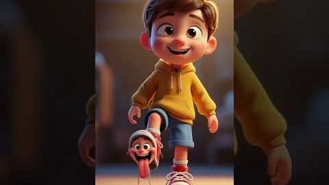 Konuşan ayakkabı. Kısa film… #3d #3danimation #çizgifilm #anime #animation #keşfet #automobile #rek