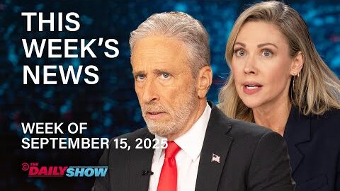 Jon’s State-Approved Free Speech Primer, Desi on Kirk Backlash & Trump in the U.K. | The Daily Show