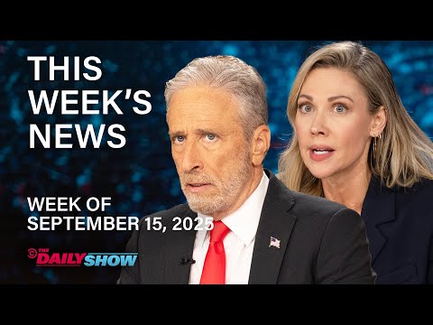 Jon’s State-Approved Free Speech Primer, Desi on Kirk Backlash & Trump in the U.K. | The Daily Show