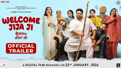 Welcome Jija Ji (Official Trailer) | Punjabi Comedy Movie 2026 | Smeep Kang | Omjee Lokdhun Original