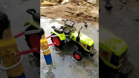 was John Deere tractor #desi #shortvideo