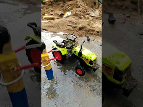 was John Deere tractor #desi #shortvideo