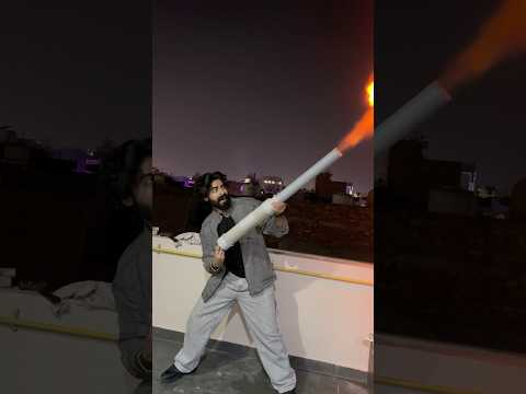 Ghar par banaya Viral Desi Diwali Bomb 😂😎 #shorts #teratrigun #minivlog #diwal