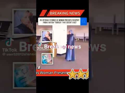 Mysterious Woman Loses The Police Appears @ JFK Airport Then Disappear #Goingviral #news