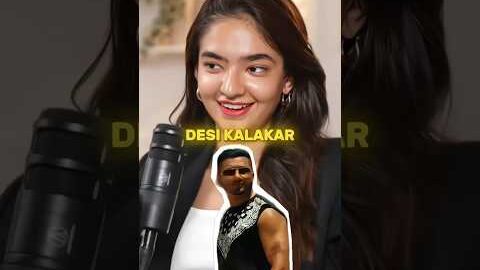 Anushka sen sang desi kalakar  🎵🔥👀|| Ft.@AnushkaSen04 #shorts #honeysingh