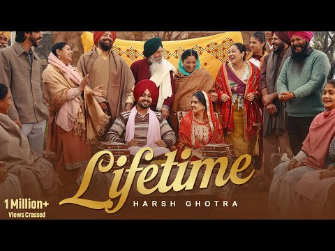 Lifetime (Official Video) Harsh Ghotra | Vicky Dhaliwal | Master Mind | New Punjabi Song 2026