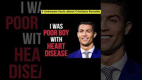 Cristiano Ronaldo Facts #viral #youtubeshorts #shortsfeed #ytshorts