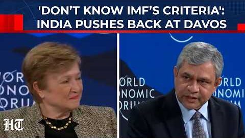 Davos Moment Goes Viral: India’s IT Minister Boldly Counters IMF On ‘Second-Tier’ AI Label | Watch