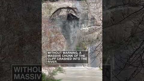 California cliff collapses, and then the video gets even wilder | #shorts #newvideo #subscribe