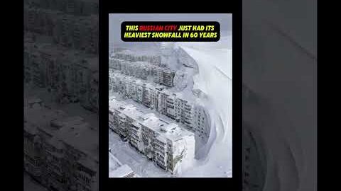 Kamchatka’s capital has been slammed by its most extreme snowfall in decades ❄️