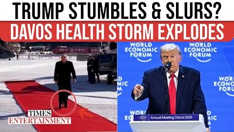 SHOCKING Clip: Donald Trump Stumbles, Slurs And Mixes Up Greenland And Iceland At Davos | WATCH