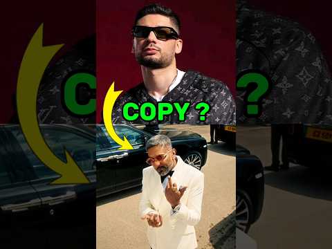 HONEY SINGH NEW SONG COPIED FROM KR$NA ? #honeysingh #copy #millionaire #shorts #viral #shortsfeed