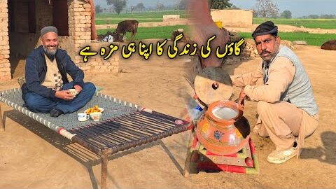Friend Shocked Me with Desi Tea in Pakistani Village 😍 | Pakistan hospitality next level