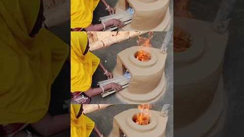 How to make Smokeless Desi Chulha at Home । Mitti ka Chulha।Desi Mitti ka Chulha #viral