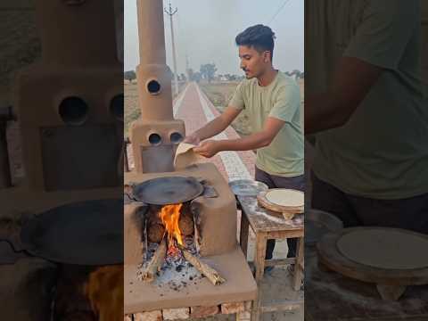 देसी jugad चूल्हा | एक चूल्हा – कई काम 🔥#desi jugad #desi chulha #shorts viral
