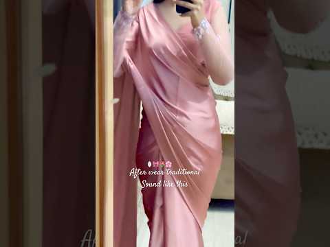 Desi wear🌷✨ #grwm #aesthetic #saree #weddingoutfit #music #love #fashion #styling #desi #quotes