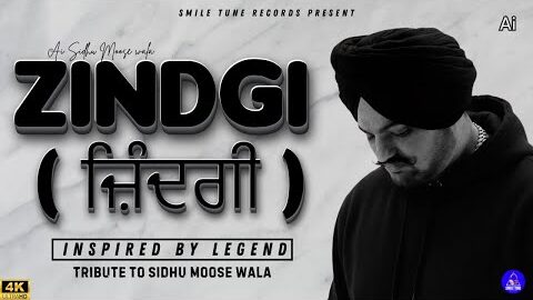 ZINDGI : Sidhu Moose Wala New Song 2025 New Release Punjabi Songs 2025 Latest this week new Sidhu Ai