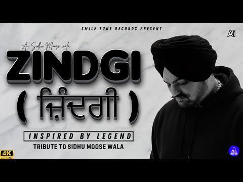 ZINDGI : Sidhu Moose Wala New Song 2025 New Release Punjabi Songs 2025 Latest this week new Sidhu Ai