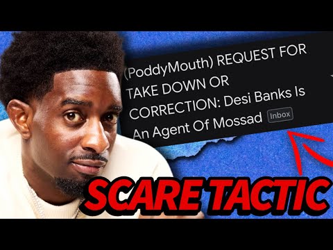 Desi Banks Threatens To Sue Us Over “Mossad Agent” Allegations