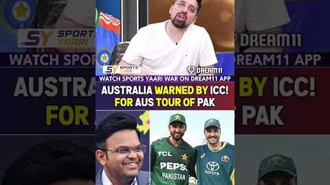 AUSTRALIA WARNED BY ICC! FOR AUS TOUR OF PAK #icc #jayshah #australiacricket #pakistancricket