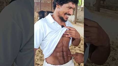 8 Abs Pack Of Desi Tarzan #Desi Tarzan #Viral #shorts #fitness #gym #workout